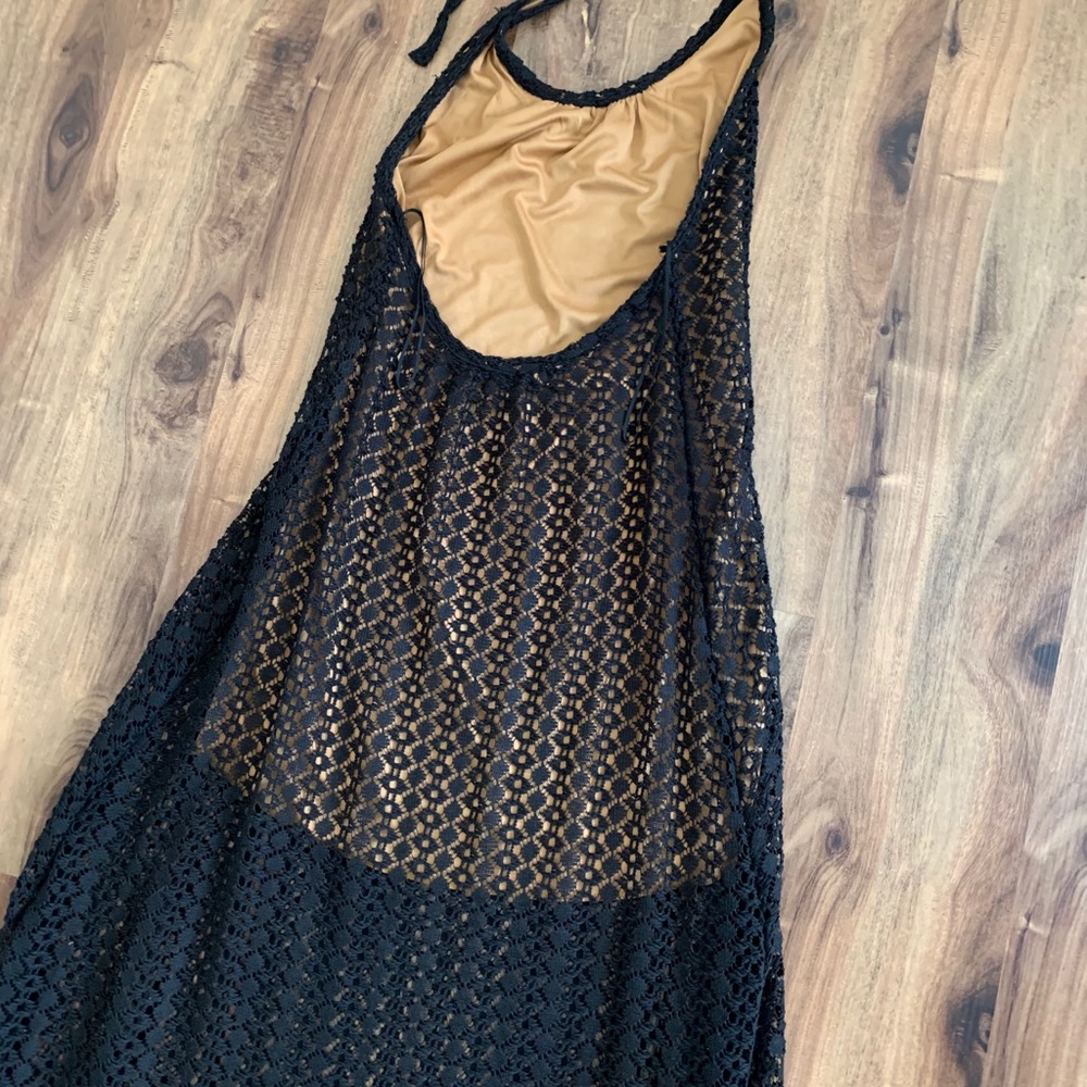 Stunning Judith March halter neck maxi dress.